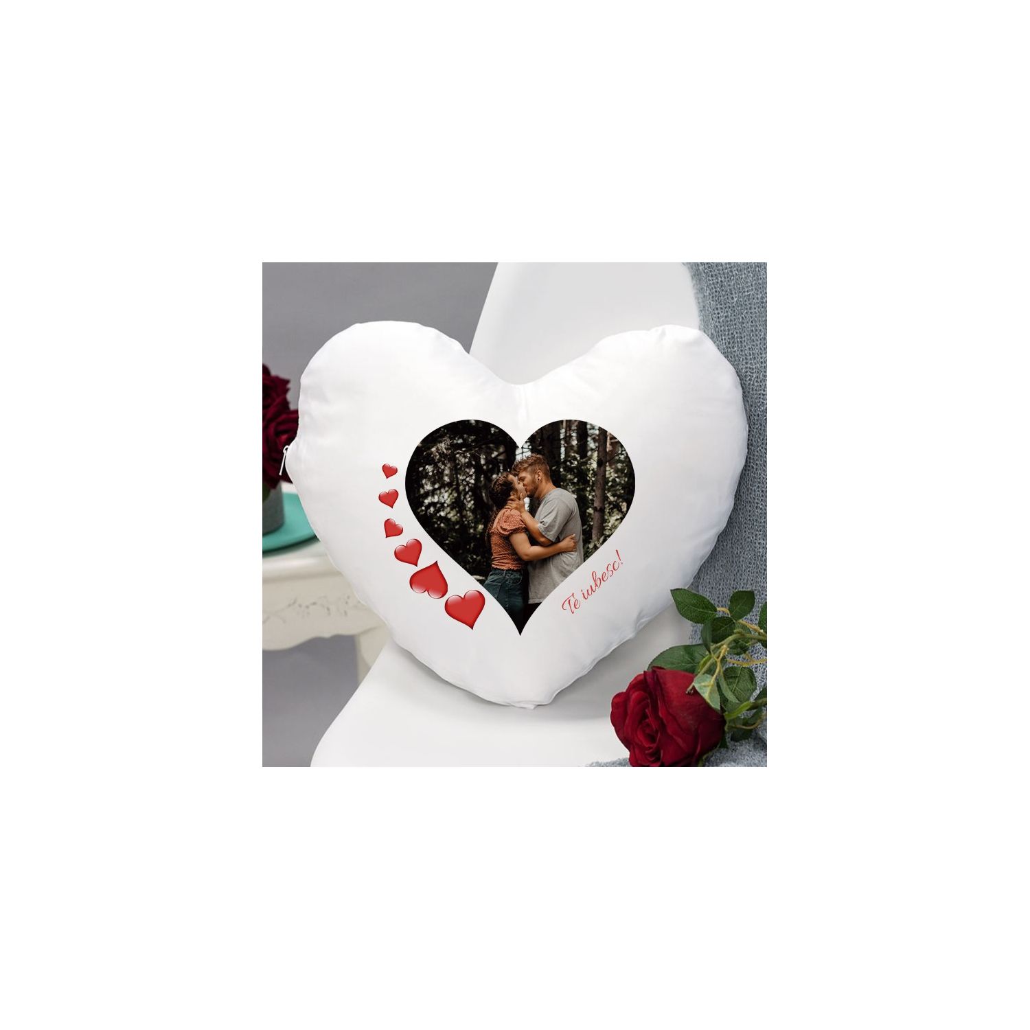 Perna in forma de inima personalizata