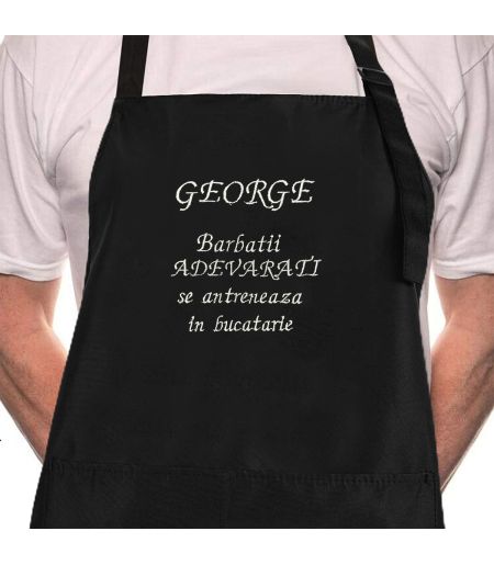 Sort bucatar personalizat cu nume bucatar