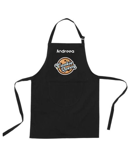 Sort bucatar personalizat cu nume cookie queen