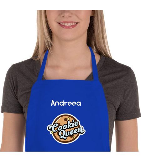 Sort bucatar personalizat cu nume cookie queen