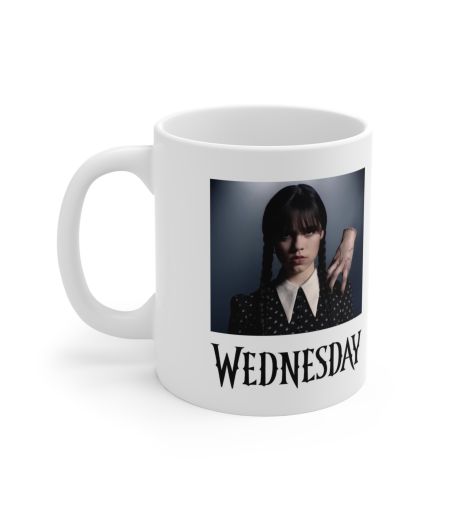 Cana personalizata cu personajul WEDNESDAY