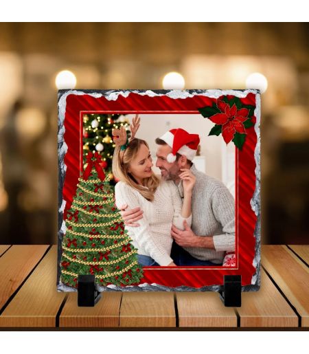 Placă de ardezie personalizată Christmas