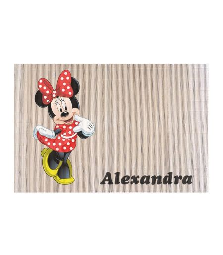 Suport pentru farfurie minnie si nume