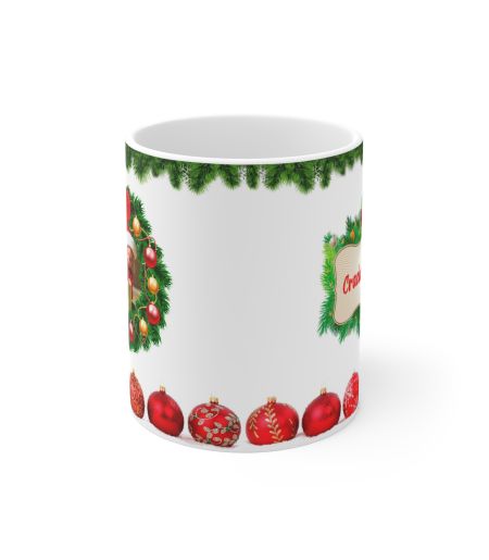 Cană personalizată cu globuri