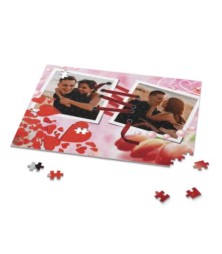 Puzzle personalizat cu poze și tematică LOVE