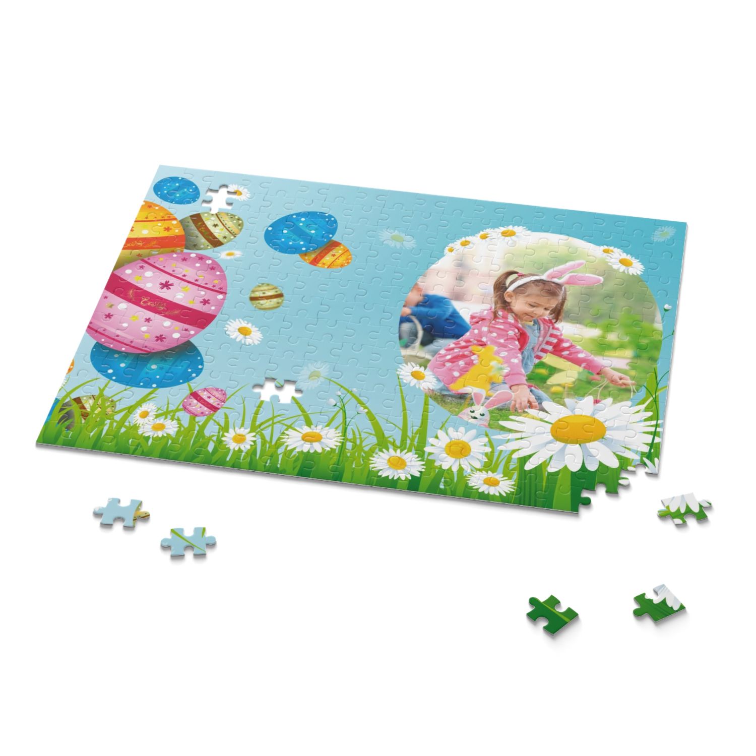 Puzzle personalizat cu o fotogrfie de Paște