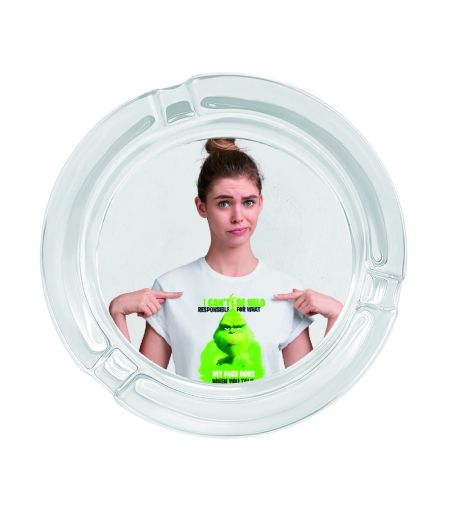 Scrumiera personalizata cu poza