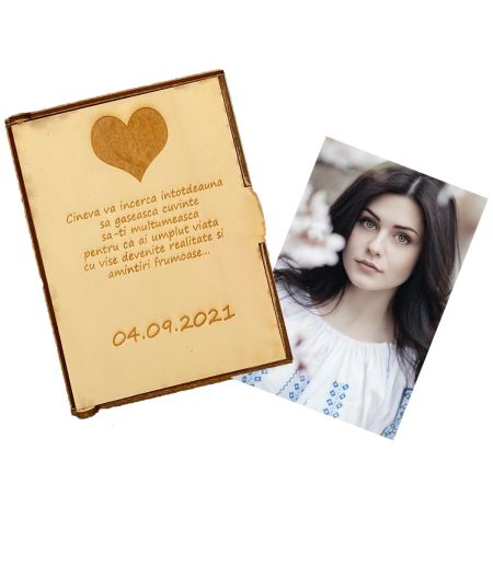Cutie personalizata amintiri 20 fotografii