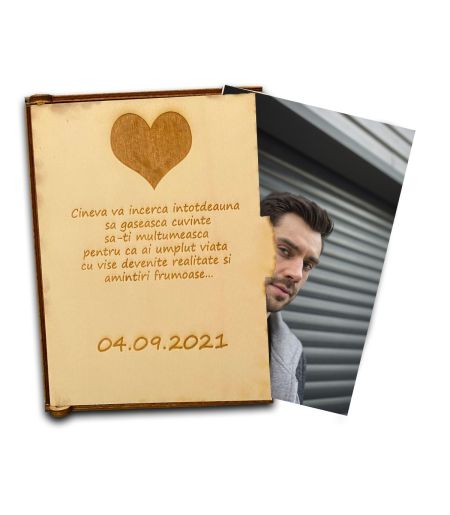 Cutie personalizata amintiri 20 fotografii