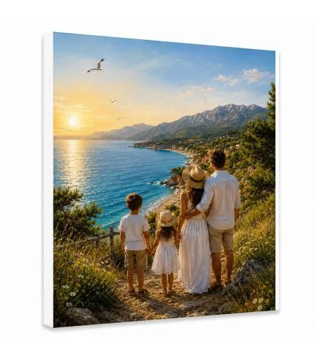 Tablou canvas personalizat cu o poza
