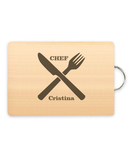 Tocator personalizat cu nume si tacamuri