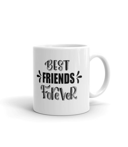 Cana personalizata best friends forever
