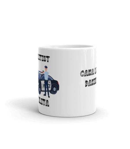 Cana personalizata Politist de elita