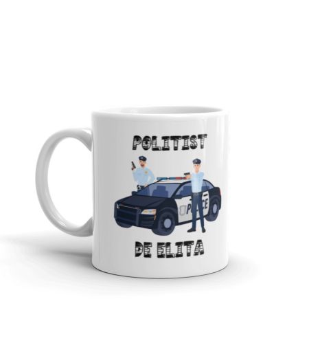 Cana personalizata Politist de elita