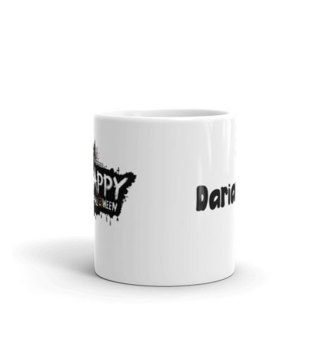 Cana personalizata happy halloween nume