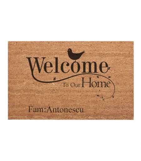 Covoras intrare exterior welcome our home