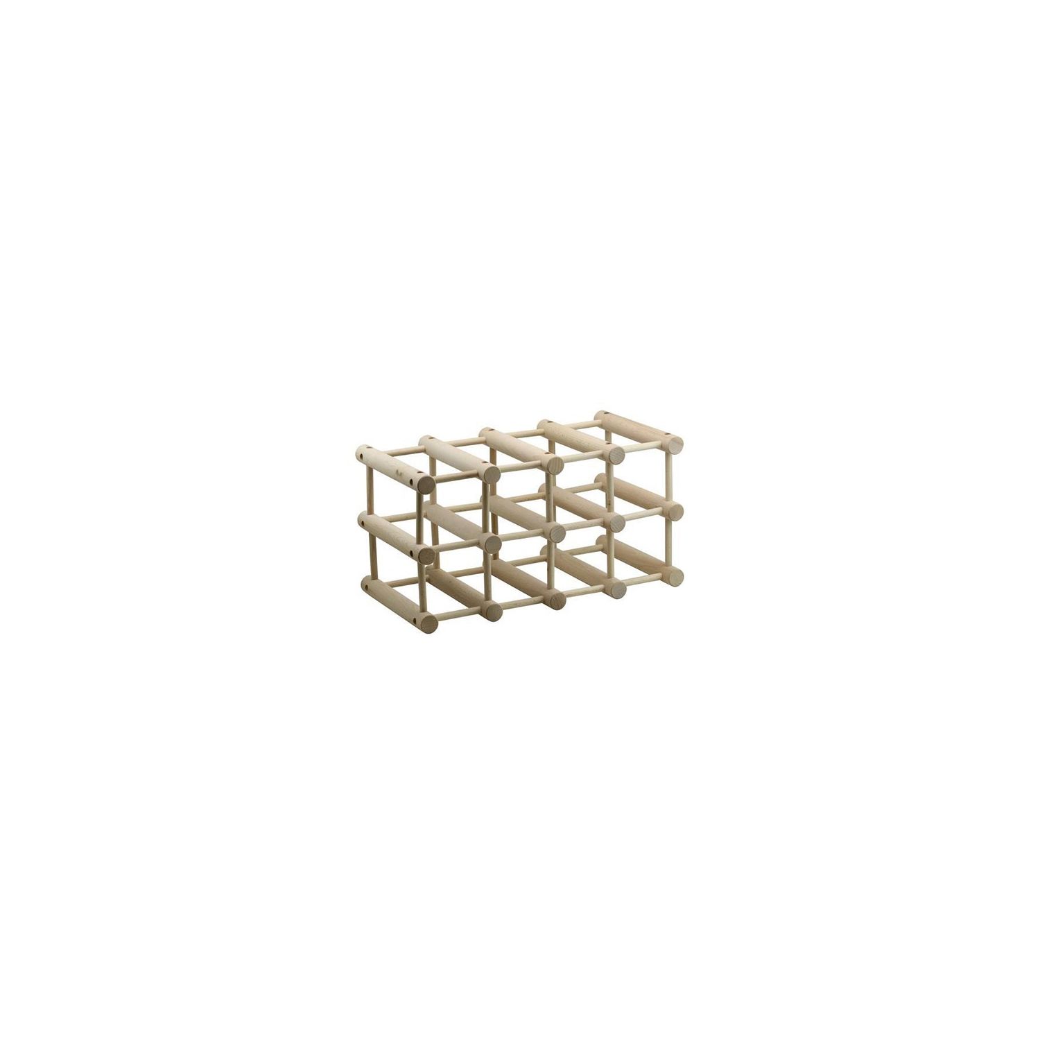 Suport pentru vin 1-12 sticle 44 x 22 x 23 cm