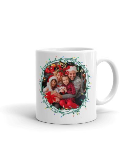 Cana personalizata craciun fericit si o poza