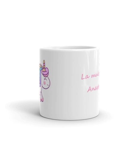 Cana personalizata unicorn la multi ani