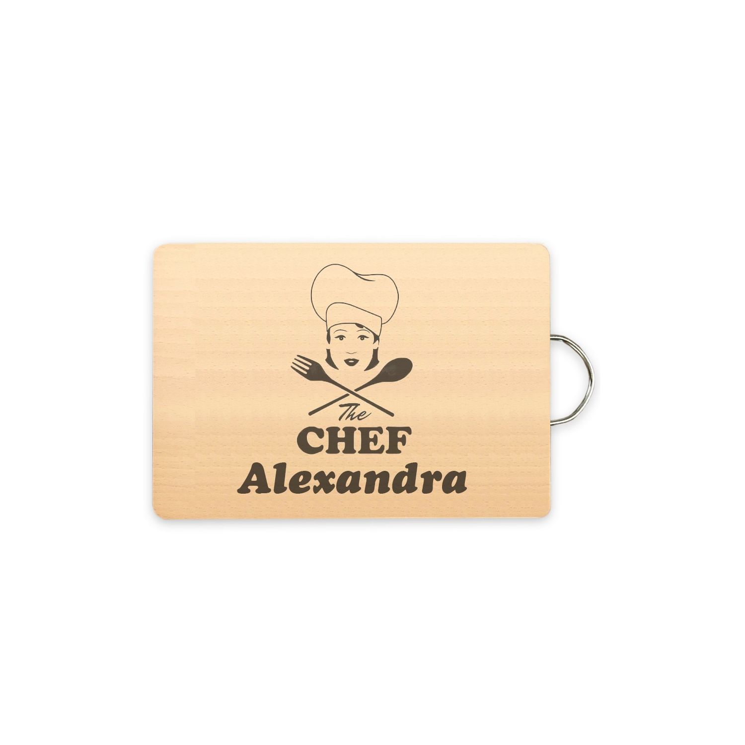 Tocator personalizat woman chef si nume
