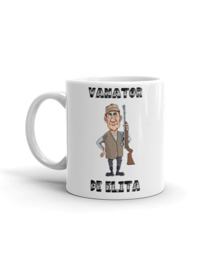 Cana personalizata vanator de elita