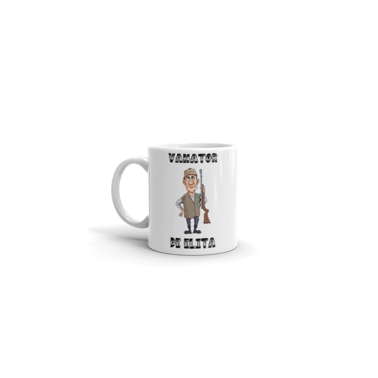 Cana personalizata vanator de elita