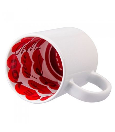 Cana personalizata cu poza si mesaj "LOVE YOU FOREVER"