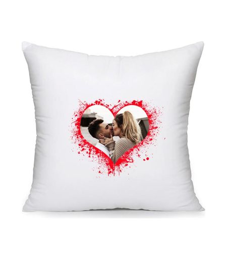 Perna personalizata cu inima si o poza