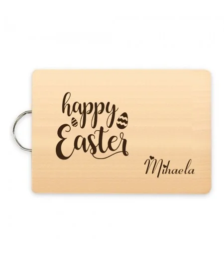 Tocator personalizat happy easter si nume