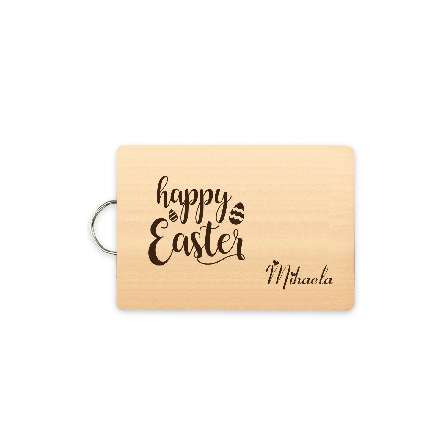 Tocator personalizat happy easter si nume