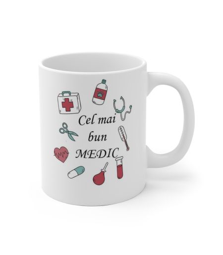 Cana cel mai bun medic personalizata cu nume