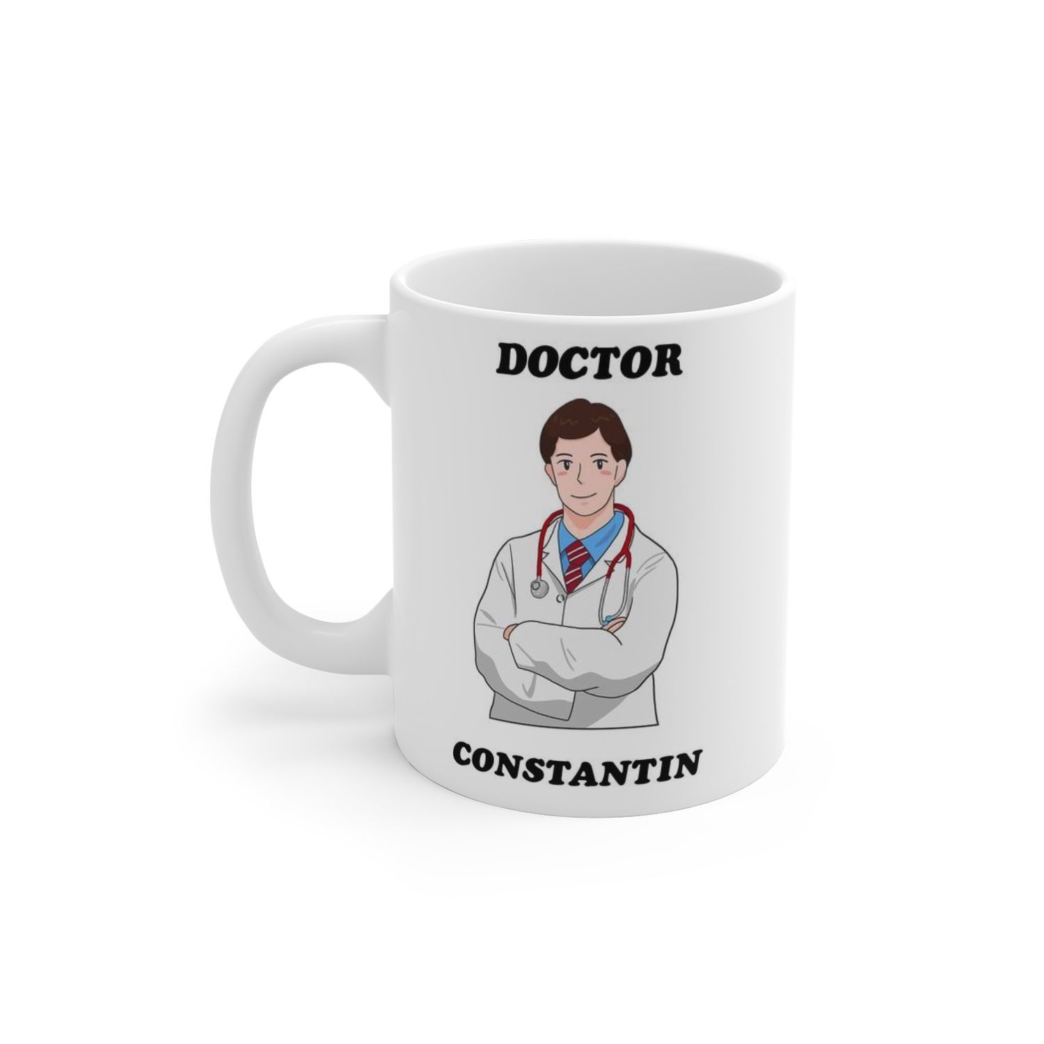 Cana cel mai bun medic personalizata cu nume barbat