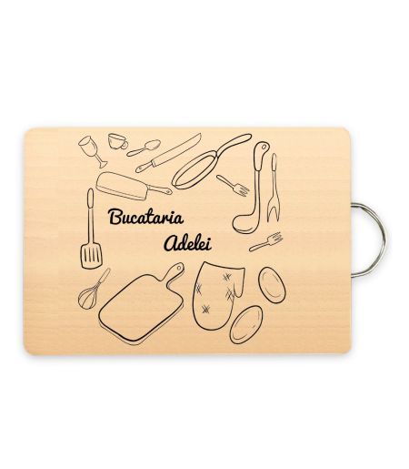 Tocator personalizat bucatarie si nume