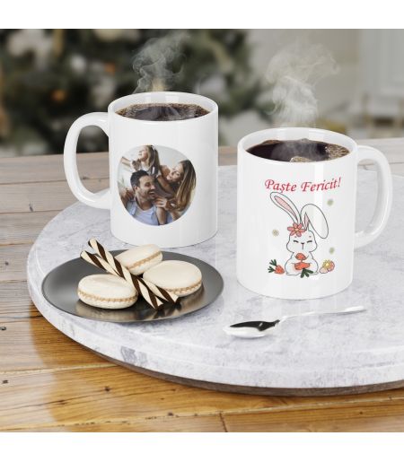 Cana tematica paste personalizata cu o poza