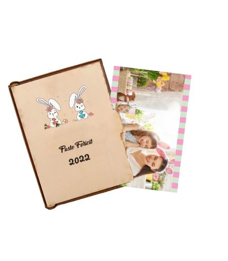 Cutia cu amintiri personalizata -20 fotografii Paste