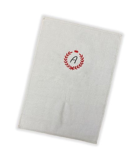 Prosop alb personalizat cu initiala