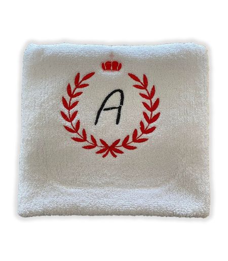 Prosop alb personalizat cu initiala