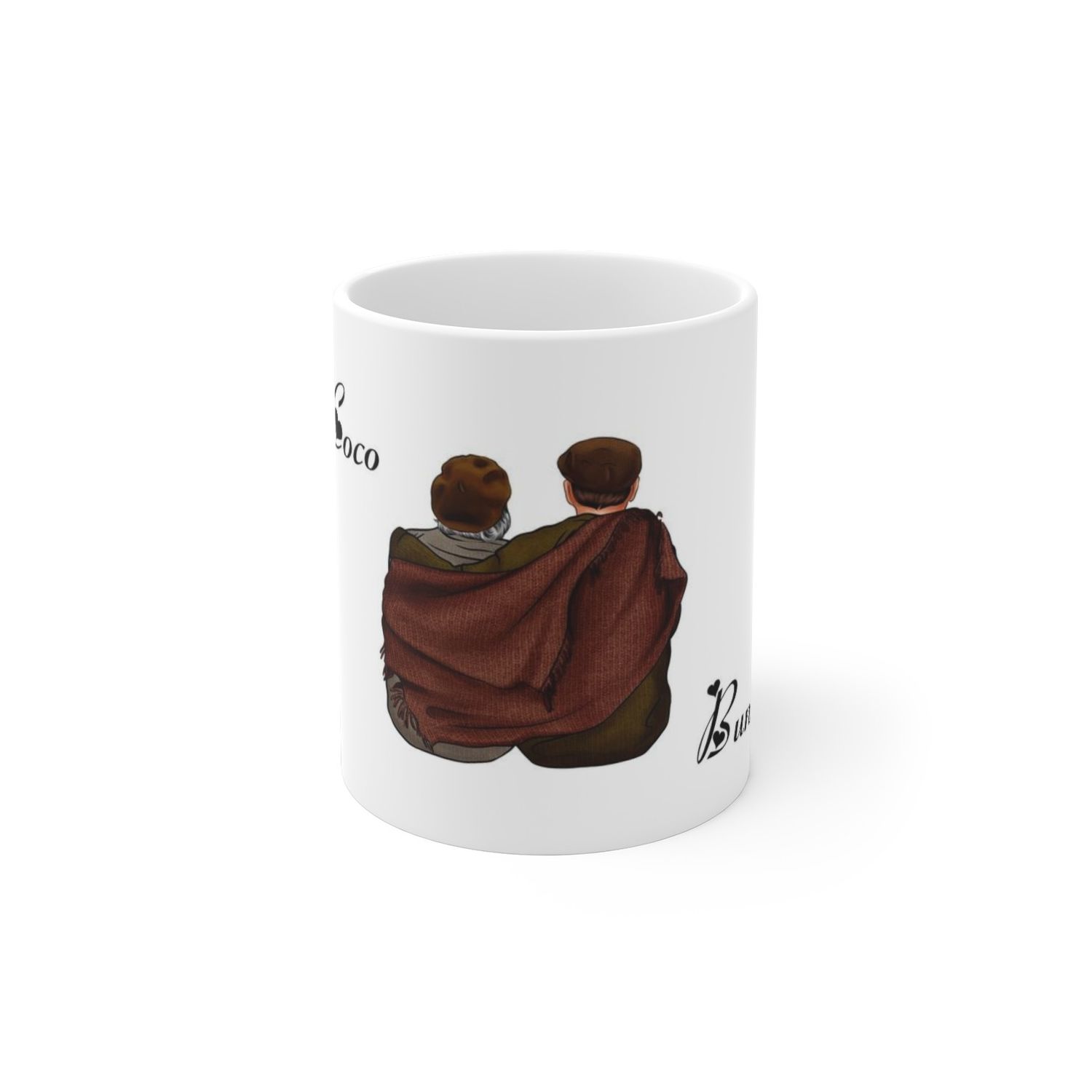 Cana personalizata cu nume pentru bunici