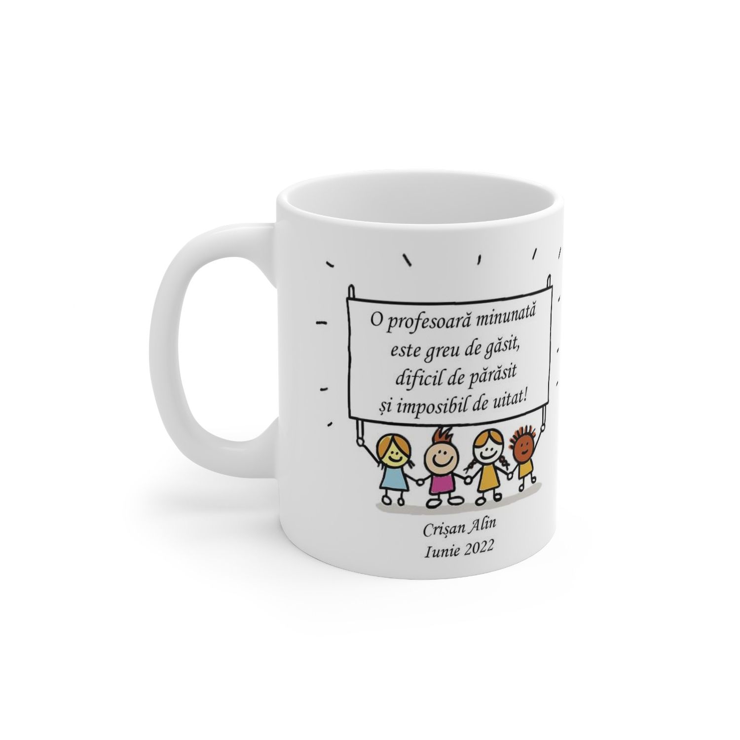 Cana personalizata profesorii schimba lumea