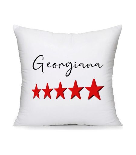 Perna personalizata si nume de 5 stele