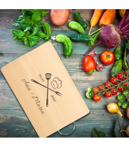 Tocator personalizat cu data si nume