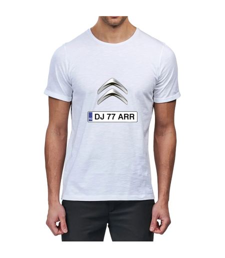 Tricou personalizat citroensi numar auto