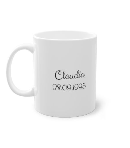 Cana personalizata cu data nastere si zodia balanta