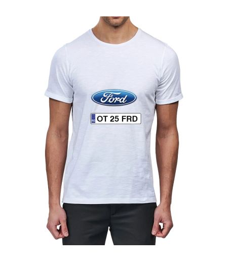Tricou personalizat ford si numar auto