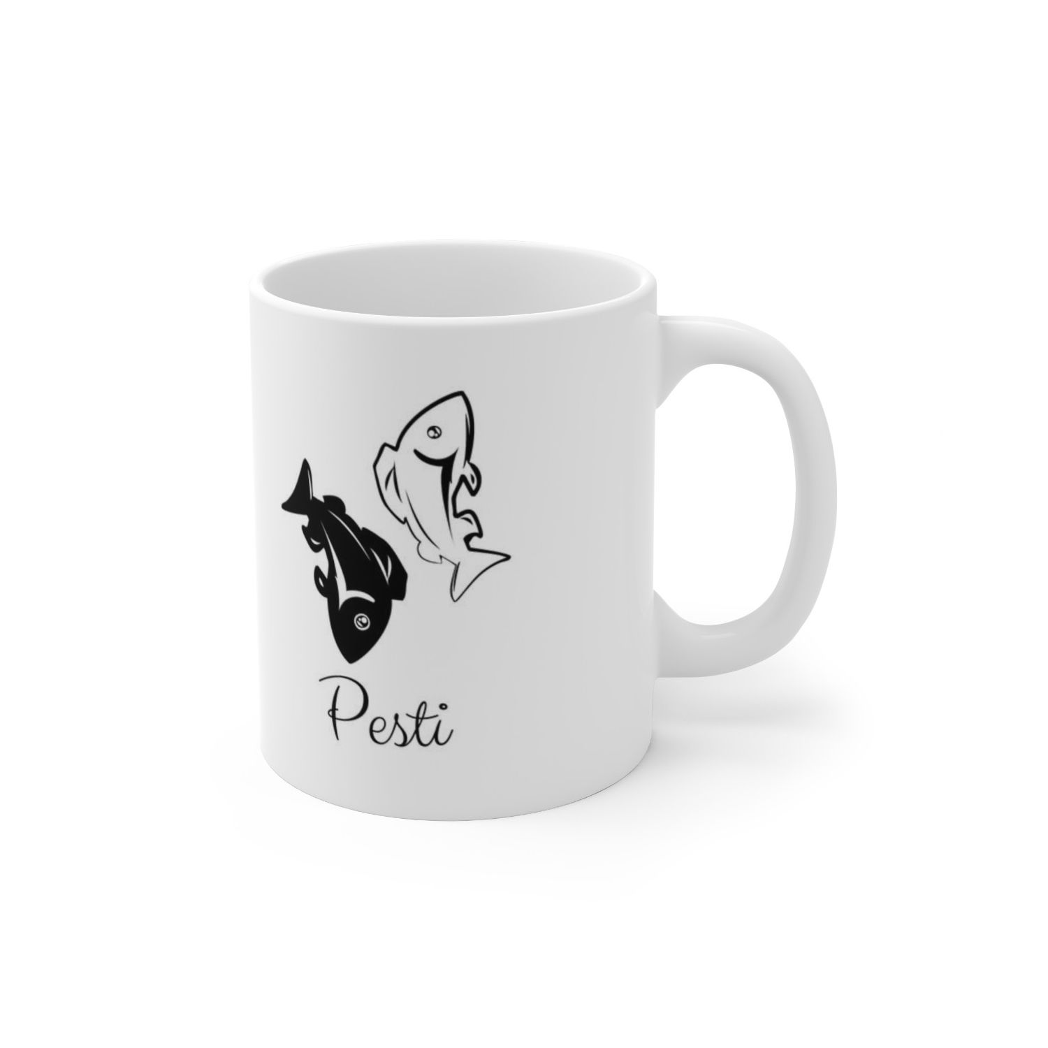 Cana personalizata cu data nastere si zodia pesti