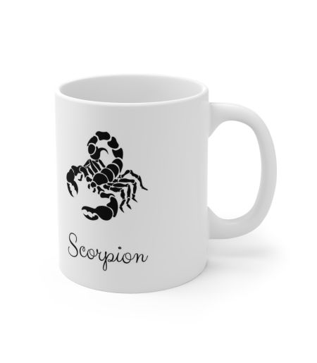 Cana personalizata cu data nastere si zodia scorpion