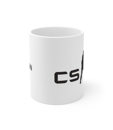Cana personalizata cu nickname si logo CSGO