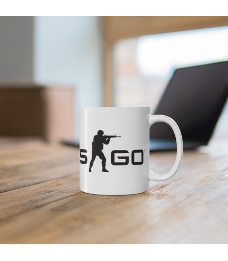 Cana personalizata cu nickname si logo CSGO