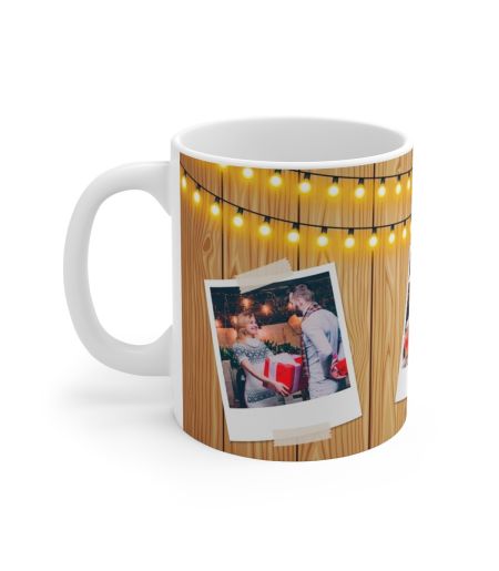 Cană personalizată cu 3 poze