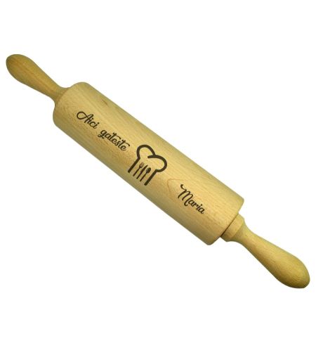 Sucitor personalizat cu nume si boneta si ustensile